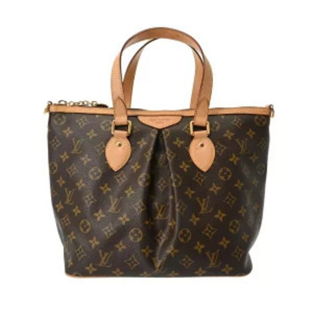 Louis Vuitton Monogram Palermo Brown Canvas Handbag